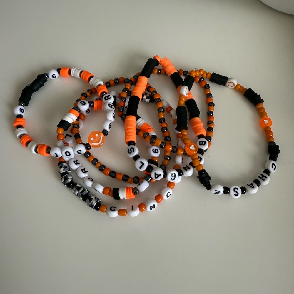 CUSTOM Beaded Bracelets Set (5 bracelets)